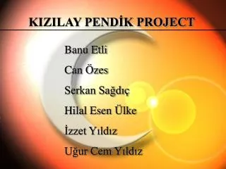 KIZILAY PEND?K PROJECT
