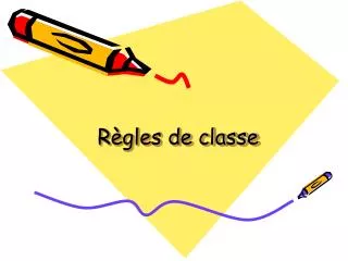 r gles de classe