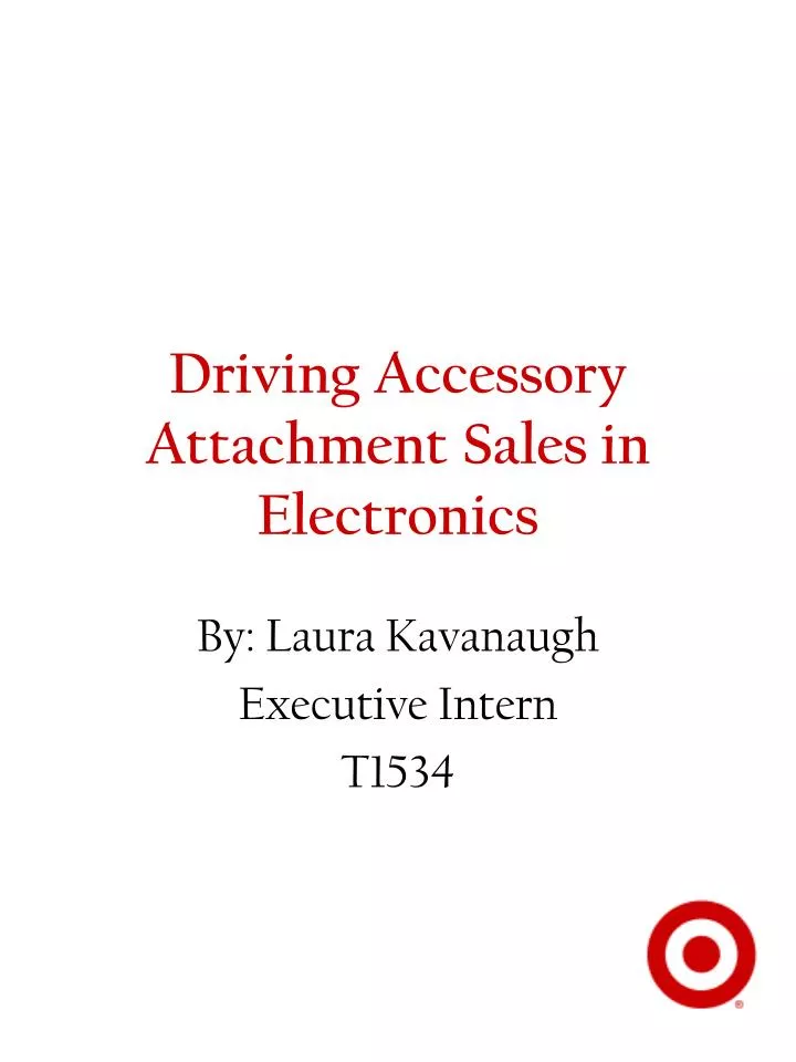 driving accessory attachment sales in electronics