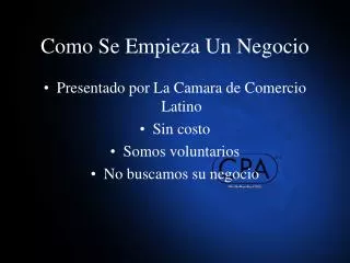 como se empieza un negocio