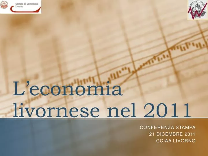 l economia livornese nel 2011