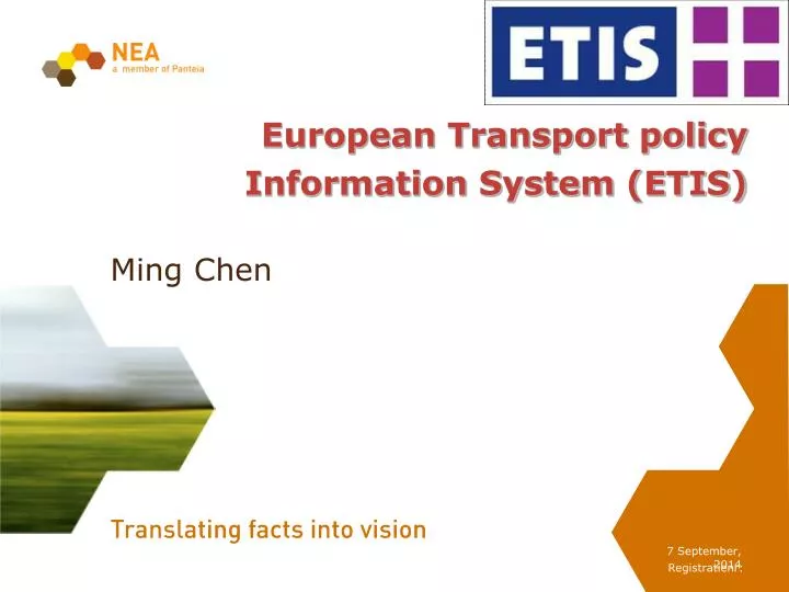european transport policy information system etis