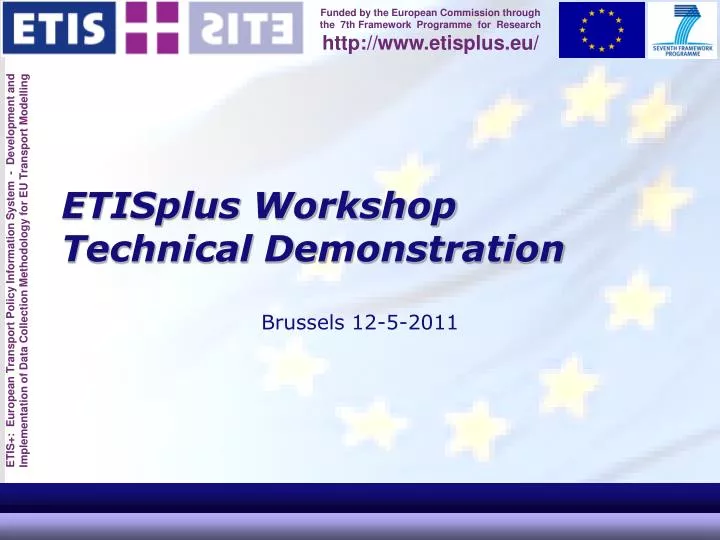 etisplus workshop technical demonstration