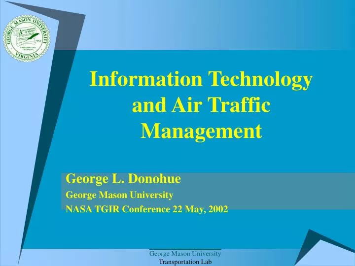 information technology and air traffic management