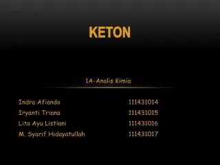 keton