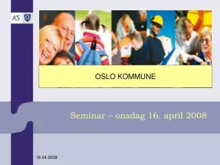 seminar onsdag 16 april 2008