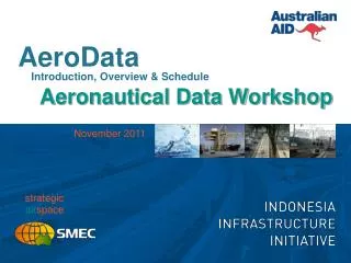 AeroData Introduction, Overview &amp; Schedule