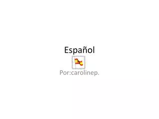 espa ol