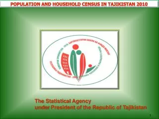 Population and household census in Tajikistan 2010