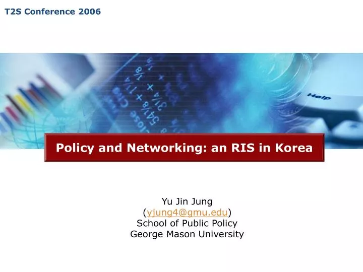 policy and networking an ris in korea