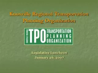 Knoxville Regional Transportation Planning Organization