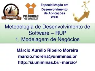 metodologia de desenvolvimento de software rup 1 modelagem de neg cios
