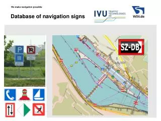 Database of navigation signs