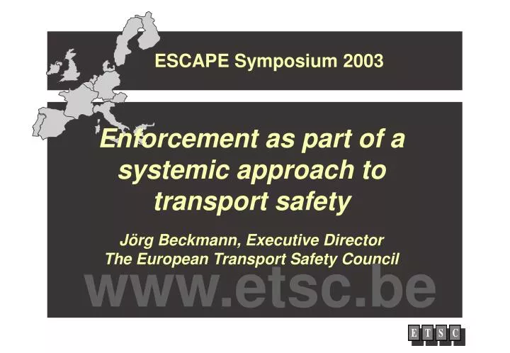 escape symposium 2003