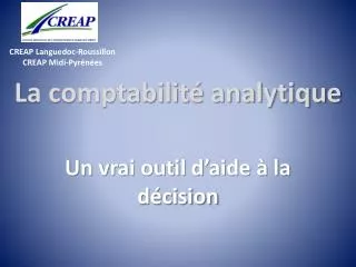 la comptabilit analytique
