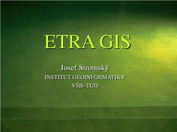 etra gis