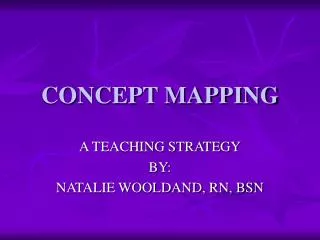 CONCEPT MAPPING