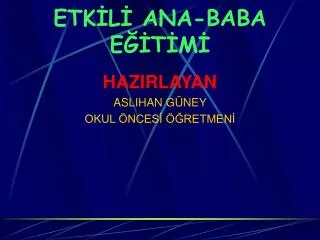 etk l ana baba e t m