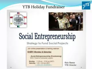 YTB Holiday Fundraiser