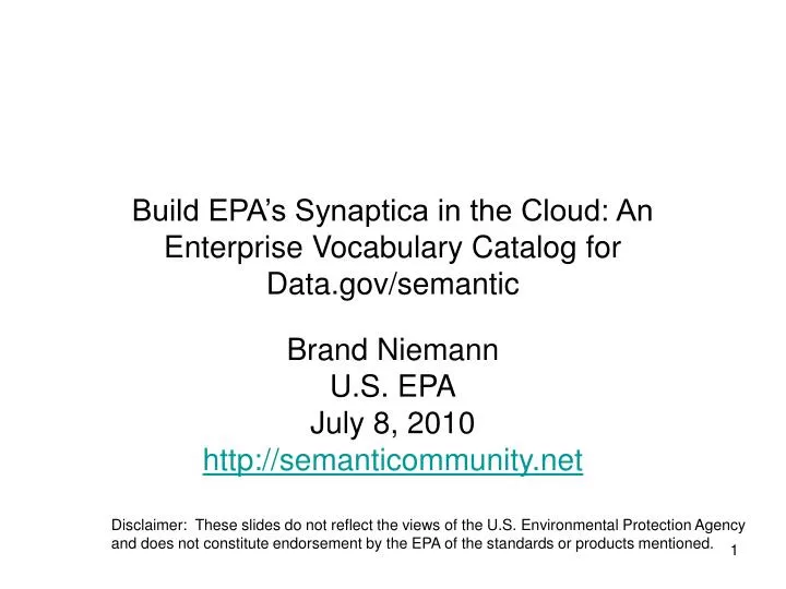 build epa s synaptica in the cloud an enterprise vocabulary catalog for data gov semantic