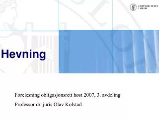 hevning