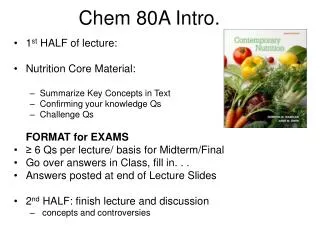 Chem 80A Intro.