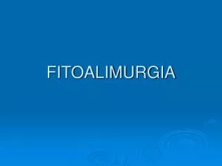 fitoalimurgia