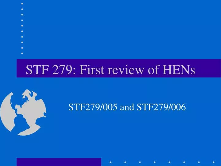 stf 279 first review of hens