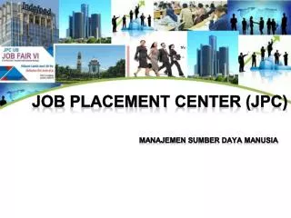 job placement center jpc