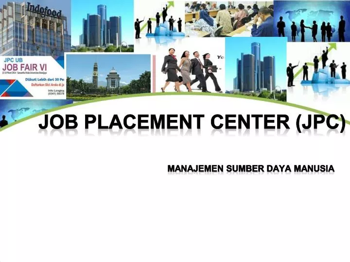 job placement center jpc