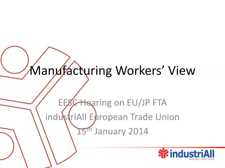 manufacturing workers view
