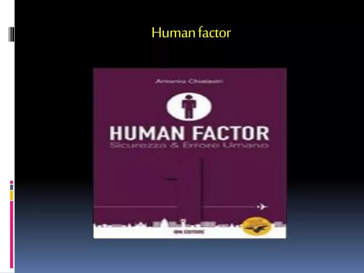 human factor