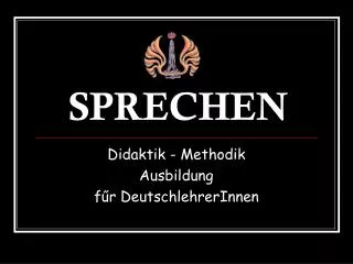 sprechen