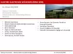ELEKTRİK ELEKTRONİK MÜHENDİSLİĞİNE GİRİŞ - slide 1