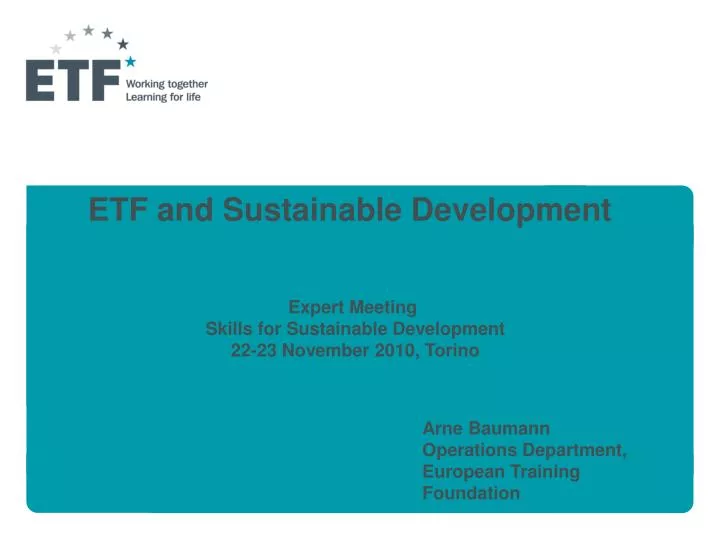 etf and sustainable development