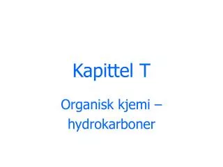 kapittel t