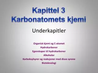 underkapitler
