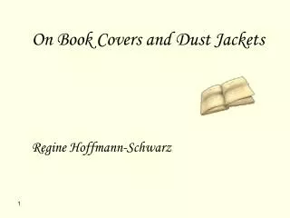On Book Covers and Dust Jackets