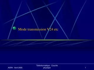 mode transmission v24 etc