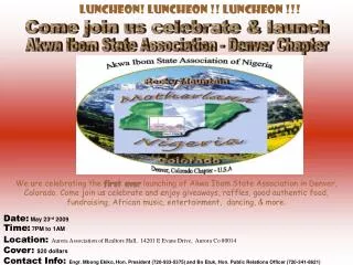 Akwa Ibom State Association - Denver Chapter