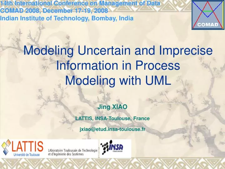 modeling uncertain and imprecise information in process modeling with uml