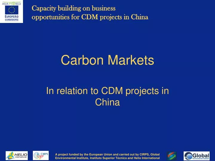 carbon markets
