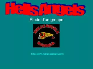 tude d un groupe
