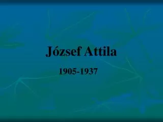 j zsef attila
