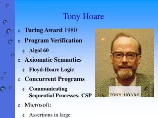 Tony Hoare