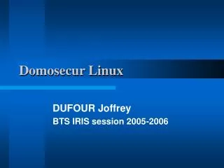 domosecur linux