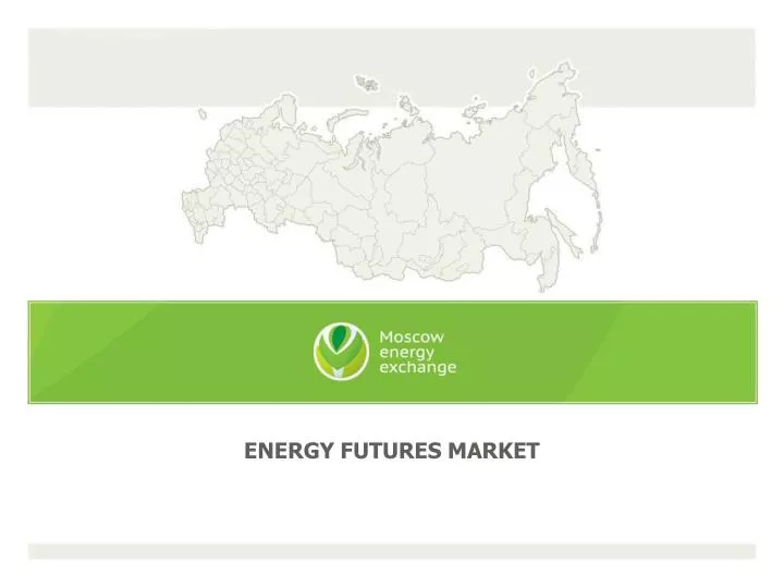 energy futures market