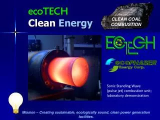 ecoTECH Clean Energy