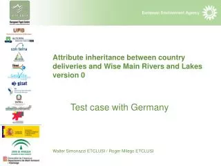Attribute inheritance between country deliveries and Wise Main Rivers and Lakes version 0