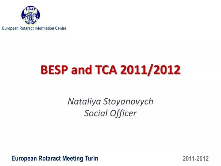besp and tca 2011 2012
